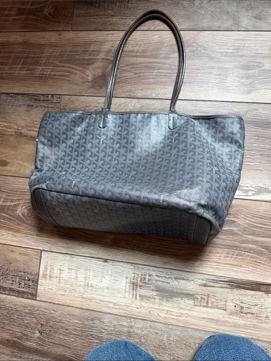 Goyard Handbags - Goyard Gray Monogram Canvas Tote